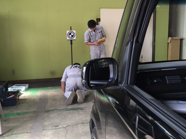 設置したターゲットの位置調整