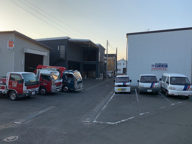 TAGが保有する出張車両